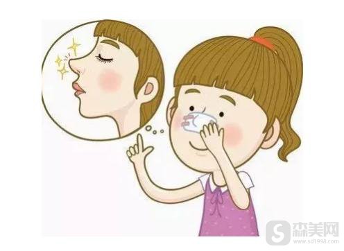 假体隆鼻的前后对比照片？附假体隆鼻案例
